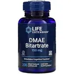 Life Extension, DMAE Bitartrate, 150 mg, 200 Vegetarian Capsules