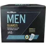 Medokare Incontinence Pads for Men - 48Pack Discreet Maximum Absorbency Mens Pads ...