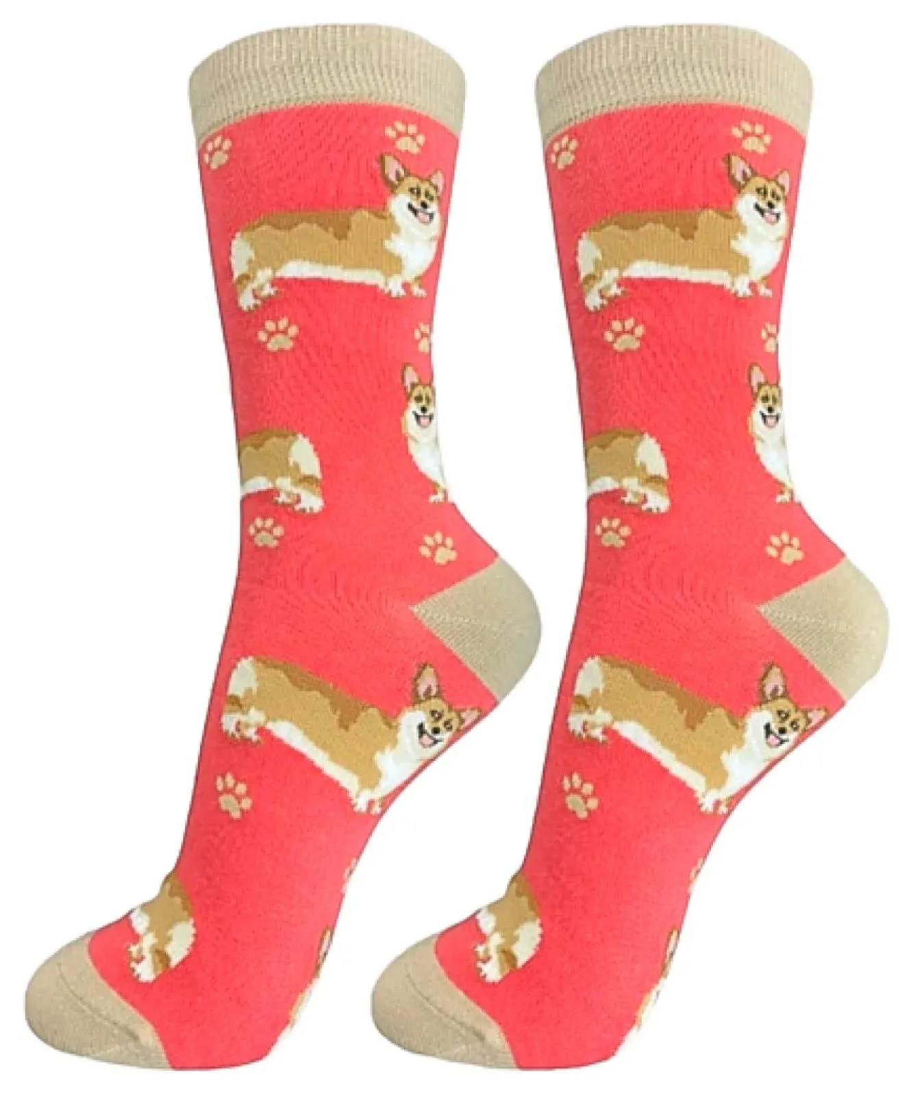 Corgi Welsh Socks-Full Body