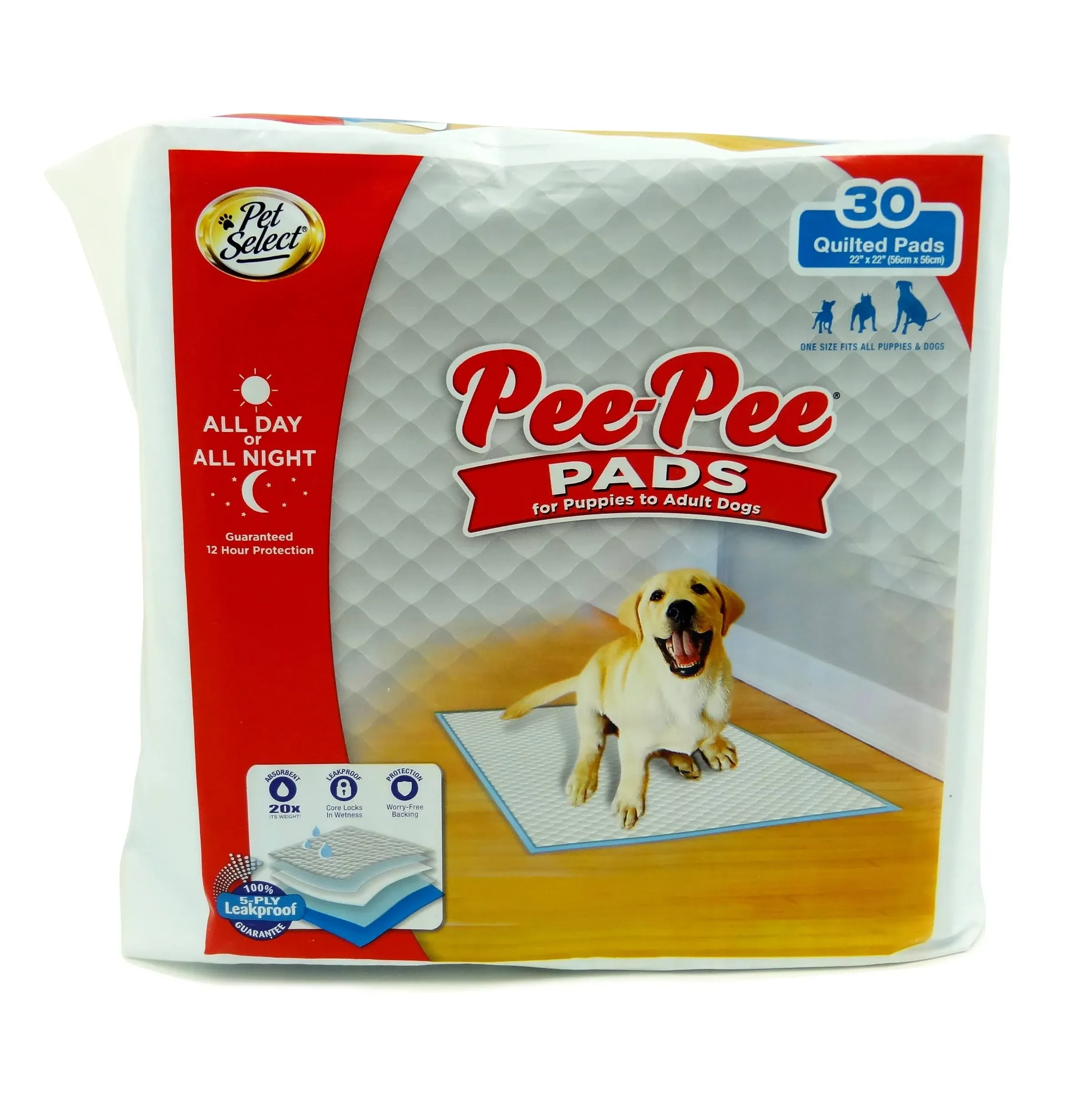 Four Paws Pet Select Pee Pee Pads for Dogs and Puppies 30 Count Standard: 22 ...