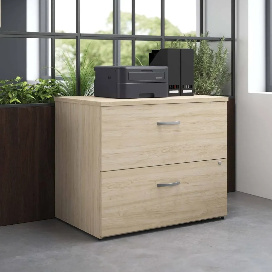 Bush Furniture Lateral File Cabinet - Assembled