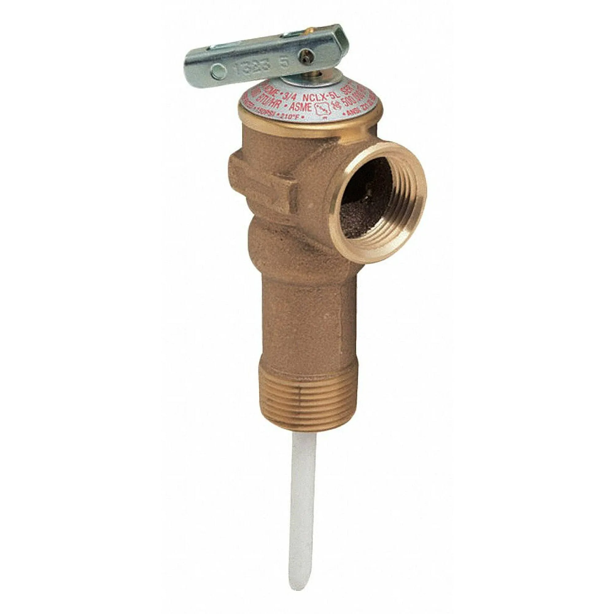 Cash Acme Temperature &amp; Pressure Relief Valves 1/2In 125 Psi