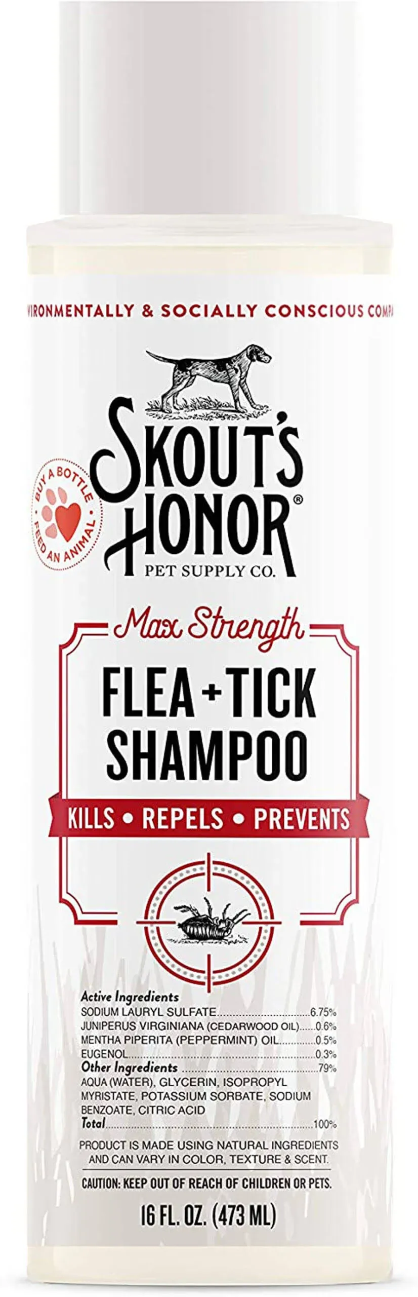 Skouts Honor Flea & Tick Shampoo