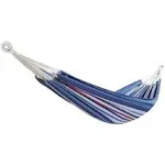 BH-400W5CA 40&#034; Wide Hammock w/Hand-Woven Rope Loops &amp; Hanging Ropes, Outdoor,...