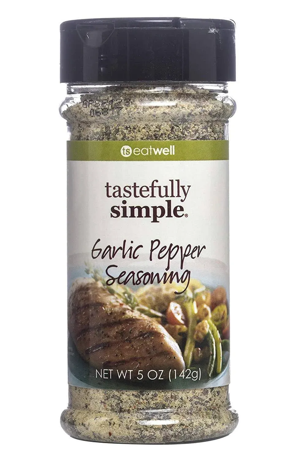 Tastefully Simple Garlic Pepper Seasoning, 5 Ounce