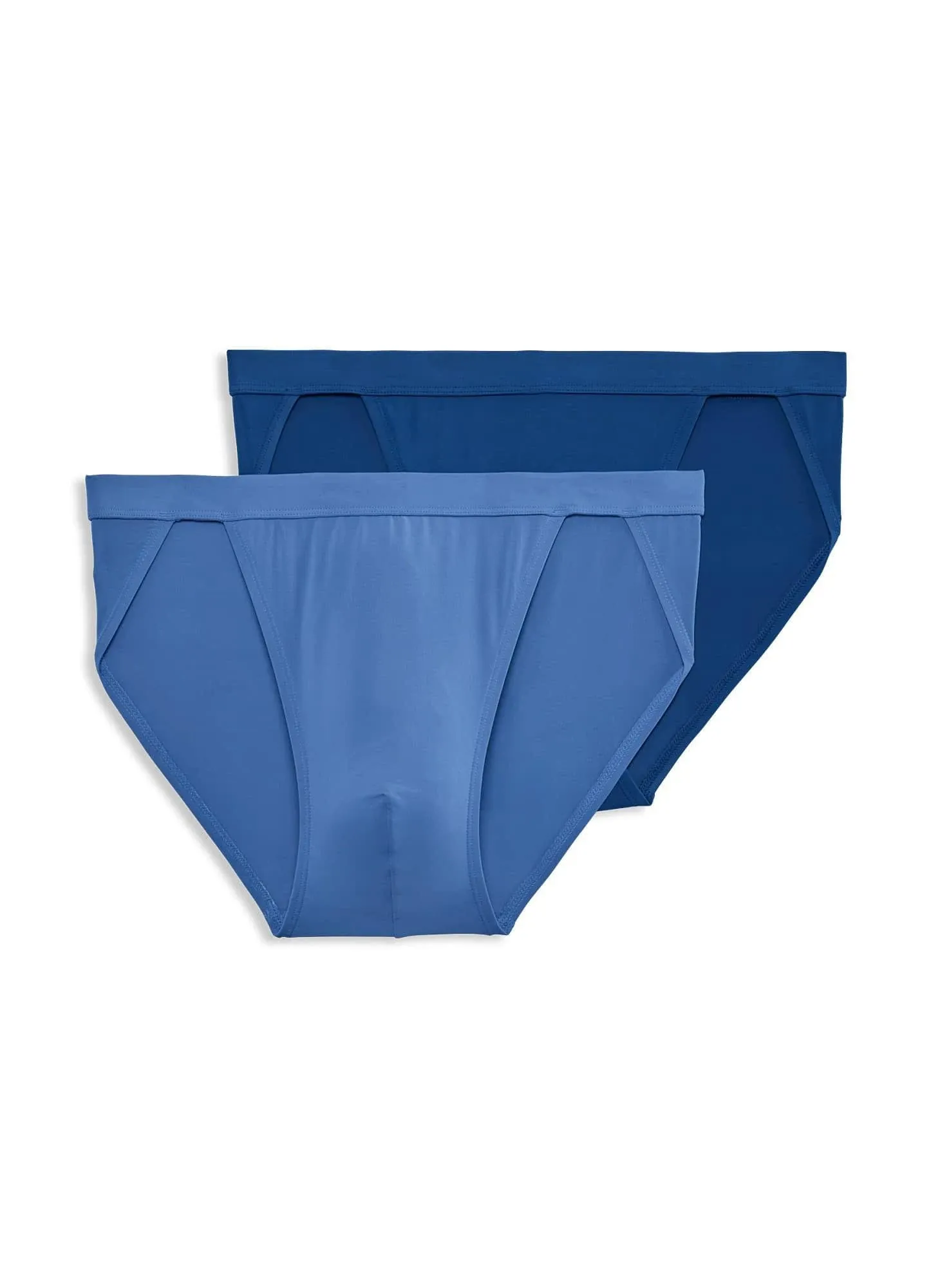 Jockey Men's Underwear Elance Microfiber String Bikini - 2 Pack