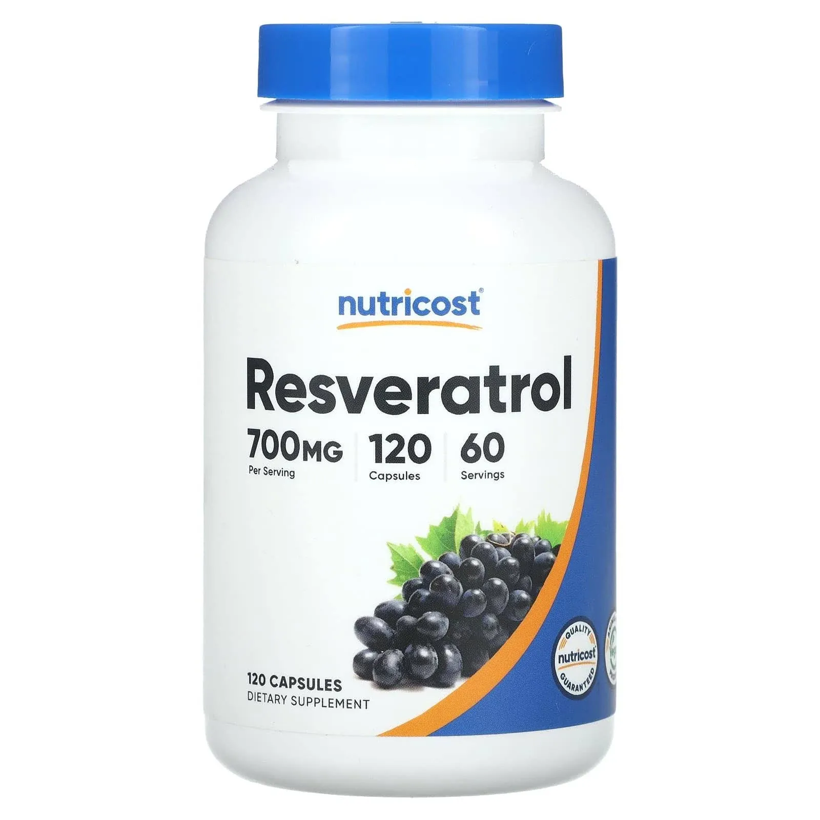 Nutricost, Resveratrol, 350 mg , 120 Capsules