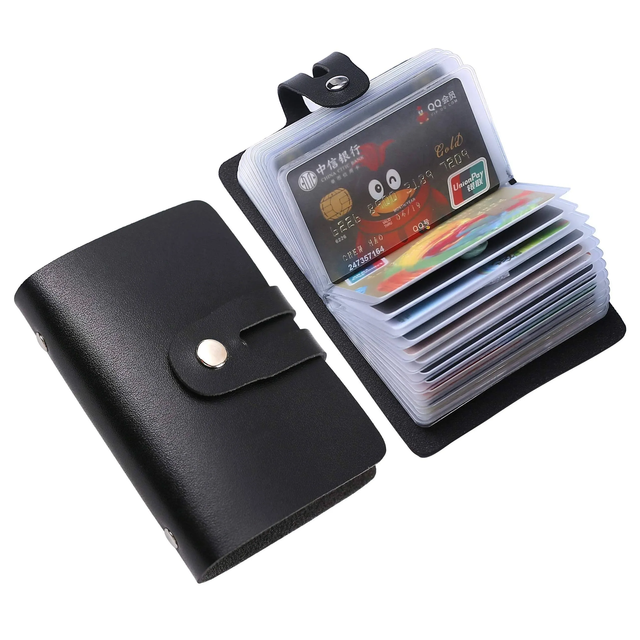 SZQH RFID Business Card organizer,credit Card Holder Case Keeper Organizer ...