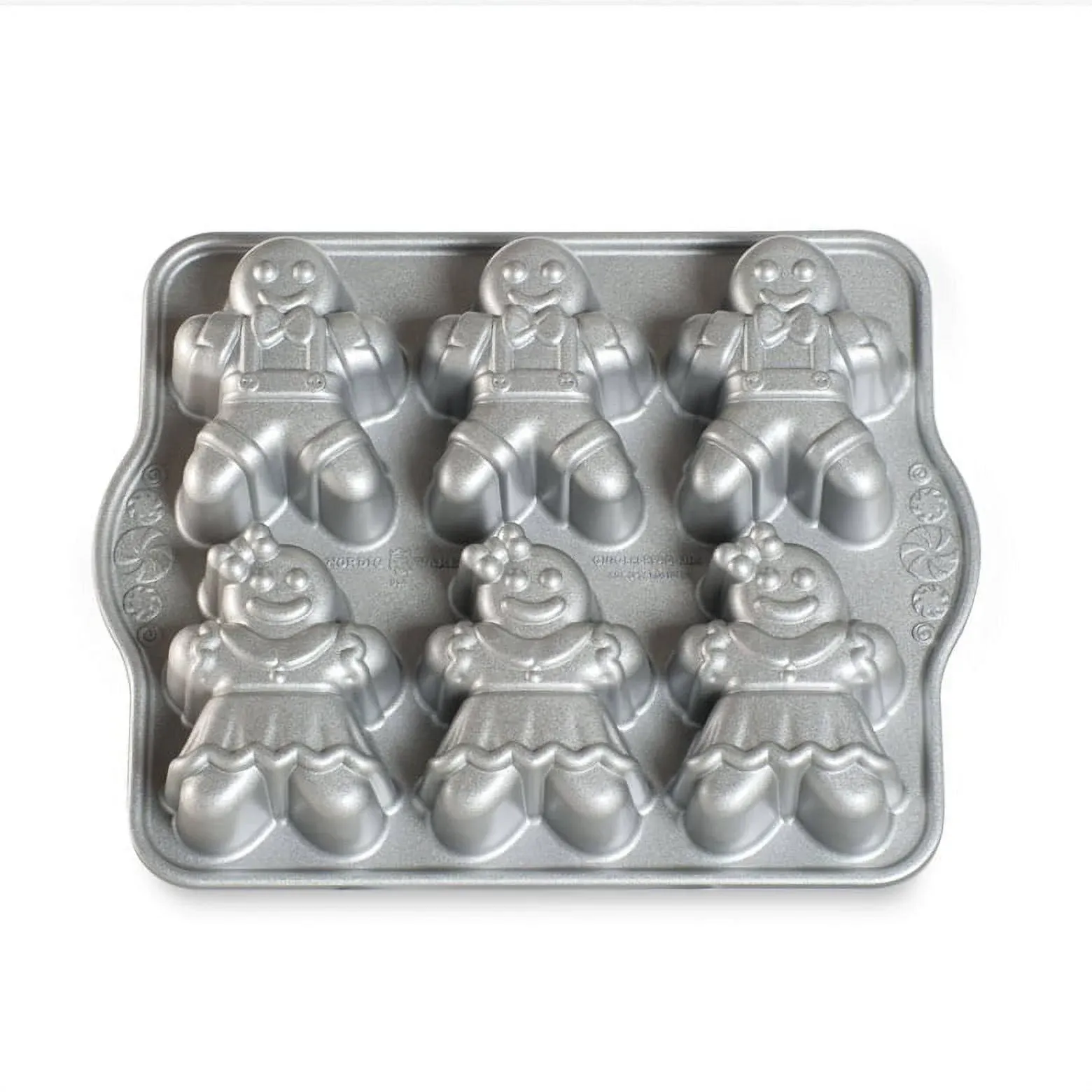 Nordic Ware 86948 Gingerbread Kids Cakelet Pan