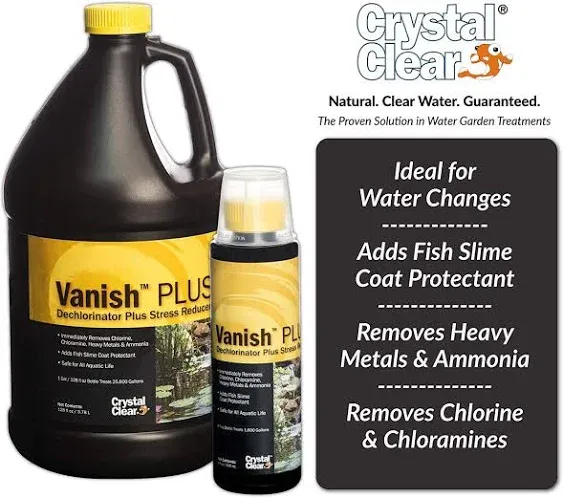 CrystalClear Vanish Plus Dechlorinator - Liquid - 32 oz.