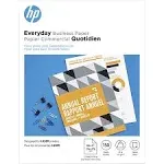 HP Everyday Business Paper, Glossy, 8.5x11 in, 32 lb, 150 sheets, works with laser printers (4WN08A)