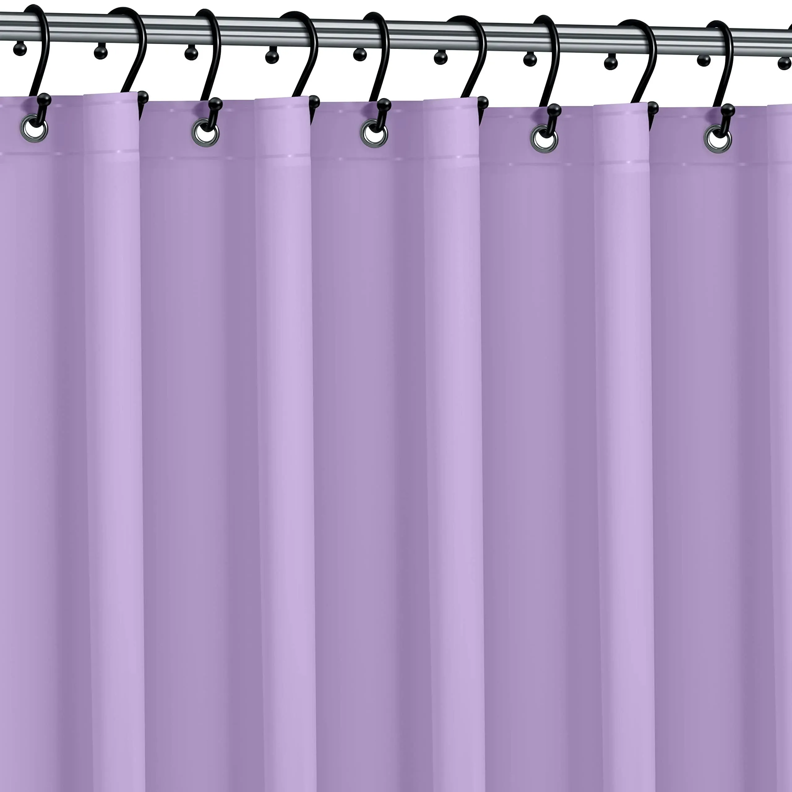 Vinyl Shower Curtain Liner with Rustproof Metal Grommets for Bathroom Showers and ...