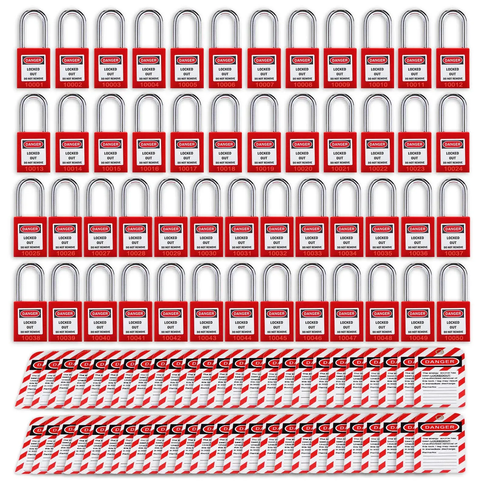 Lockout Tagout Locks Loto Tags - Lockout Locks Keyed Different Safety Padlocks L