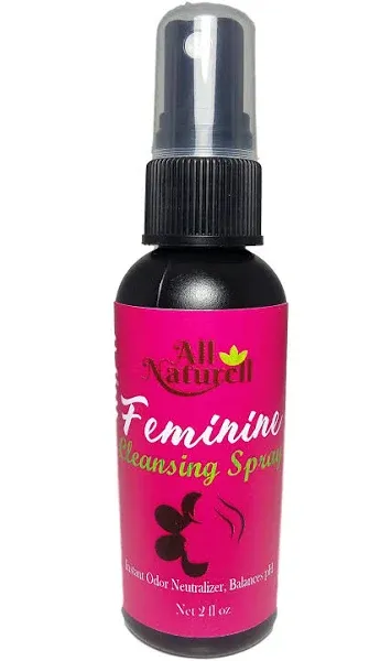 All naturell All Naturalon The Go Feminine Hygiene Spray | Instant Odor ...