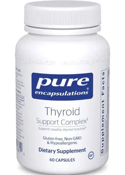 Pure Encapsulations , Thyroid Support Complex 120 Capsules