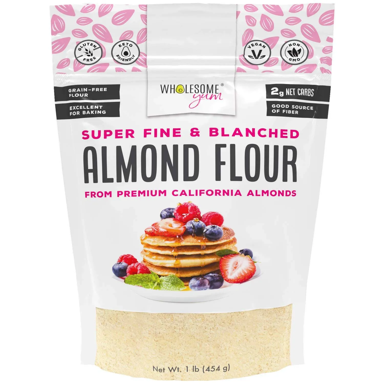 Wholesome Yum Premium Fine Blanched Almond Flour