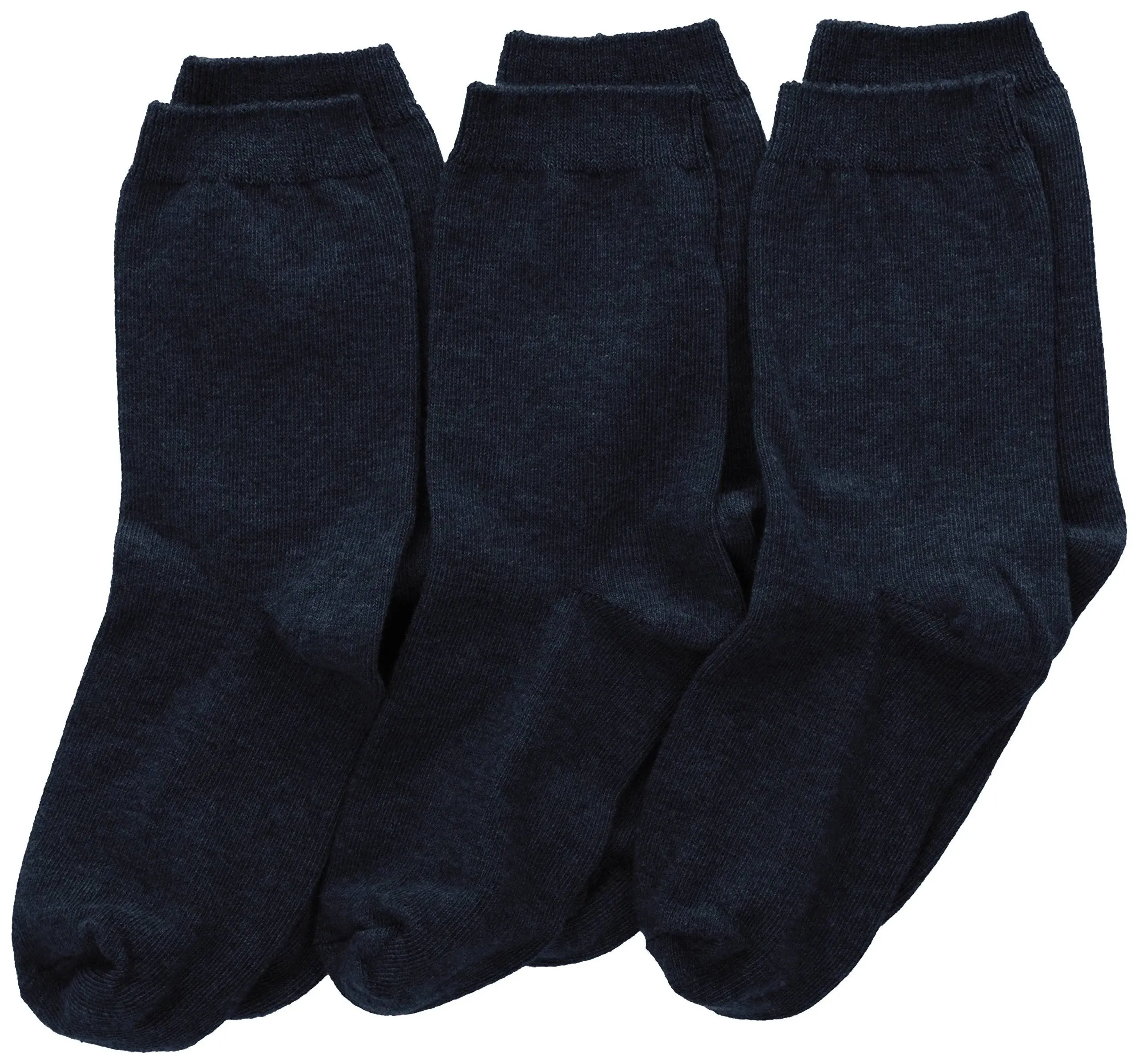 Jefferies Socks Boy's School Uniform Cotton Crew 3 Pair Pack