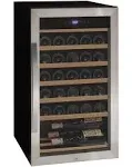 Cascina Series 33 Bottle Single Zone Stainless Steel Wine Refrigerator