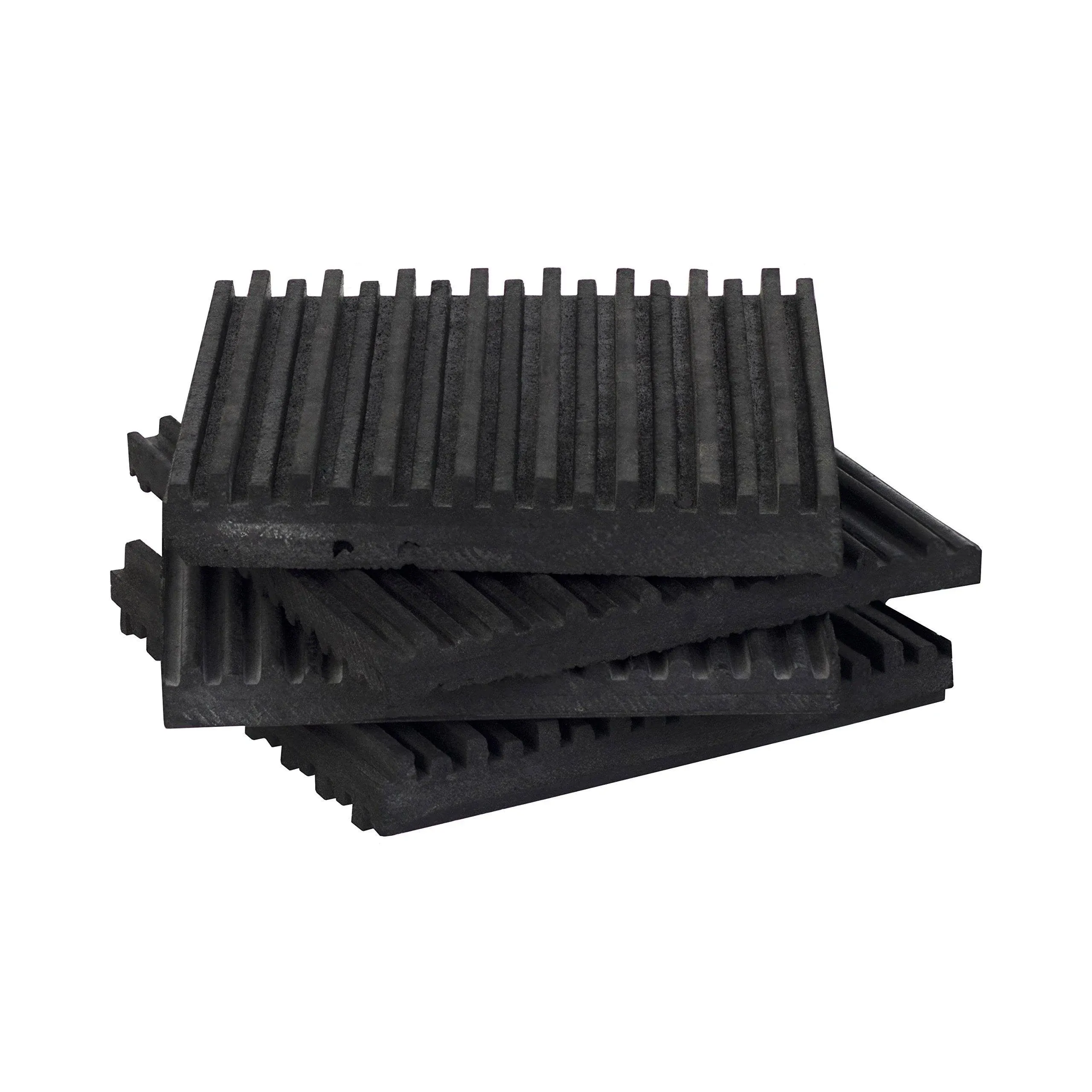 4 Pack of Anti Vibration Pads 4&#034; x 4&#034; x 3/8&#034; All Rubber Vibration isolation pads