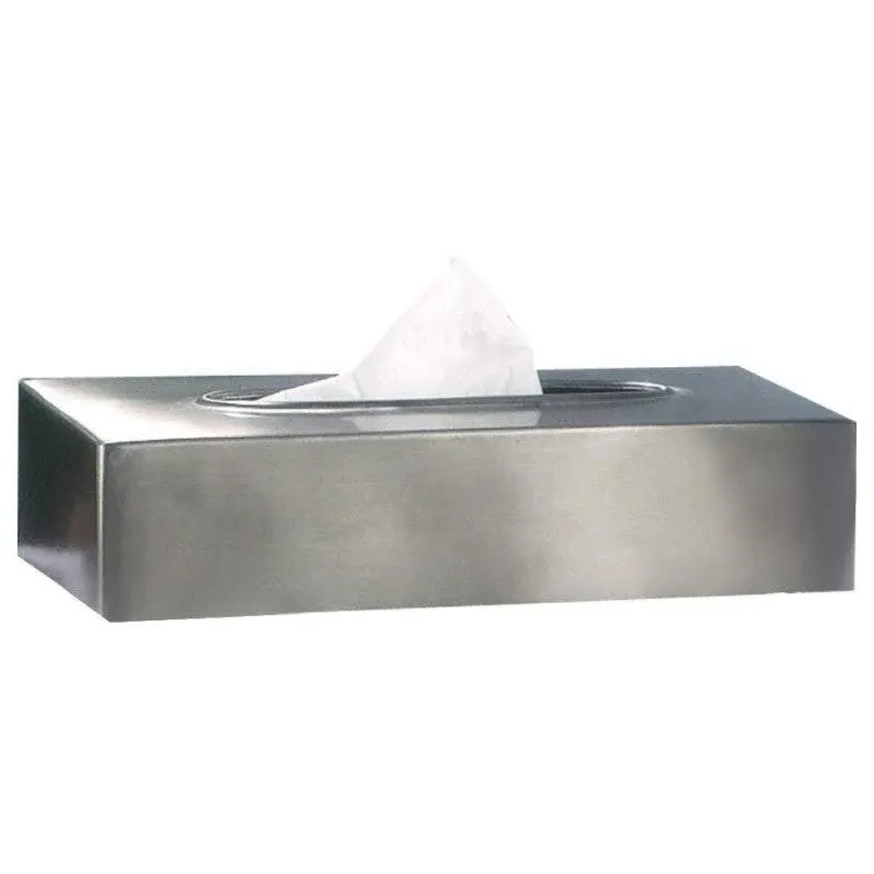 nu steel Gloss Rectangle Tissue Box Cover - Contemporary - Tissue Box Holders - by TATARA | Houzz