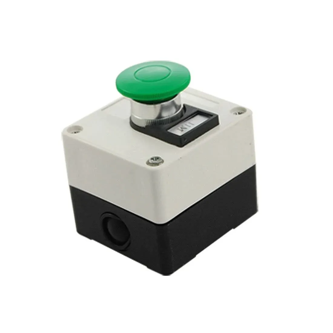 RANIT 660V 10A Momentary Switch Green Mushroom Push Button Station