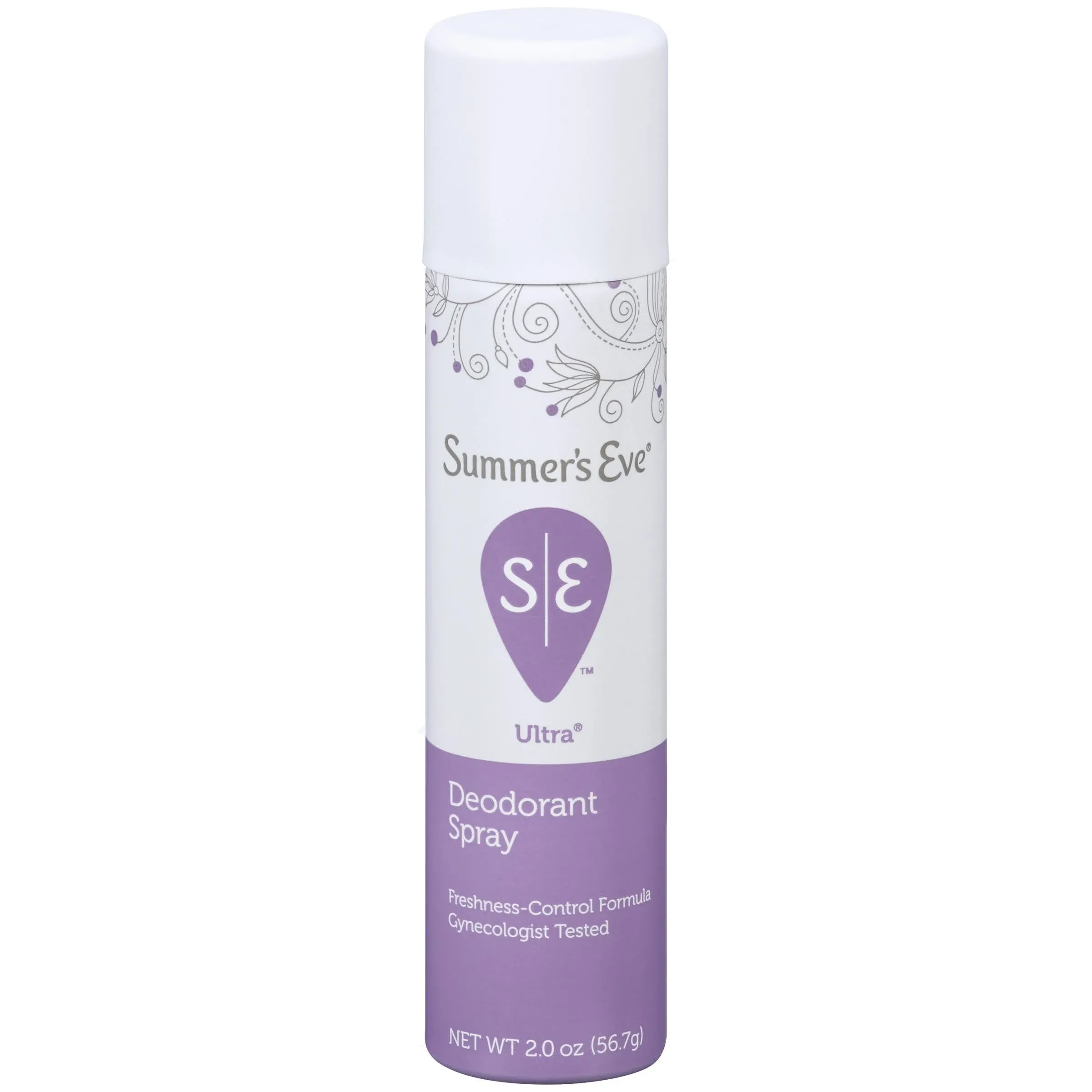 Summers Eve Ultra Feminine Deodorant Spray 2 oz No Top