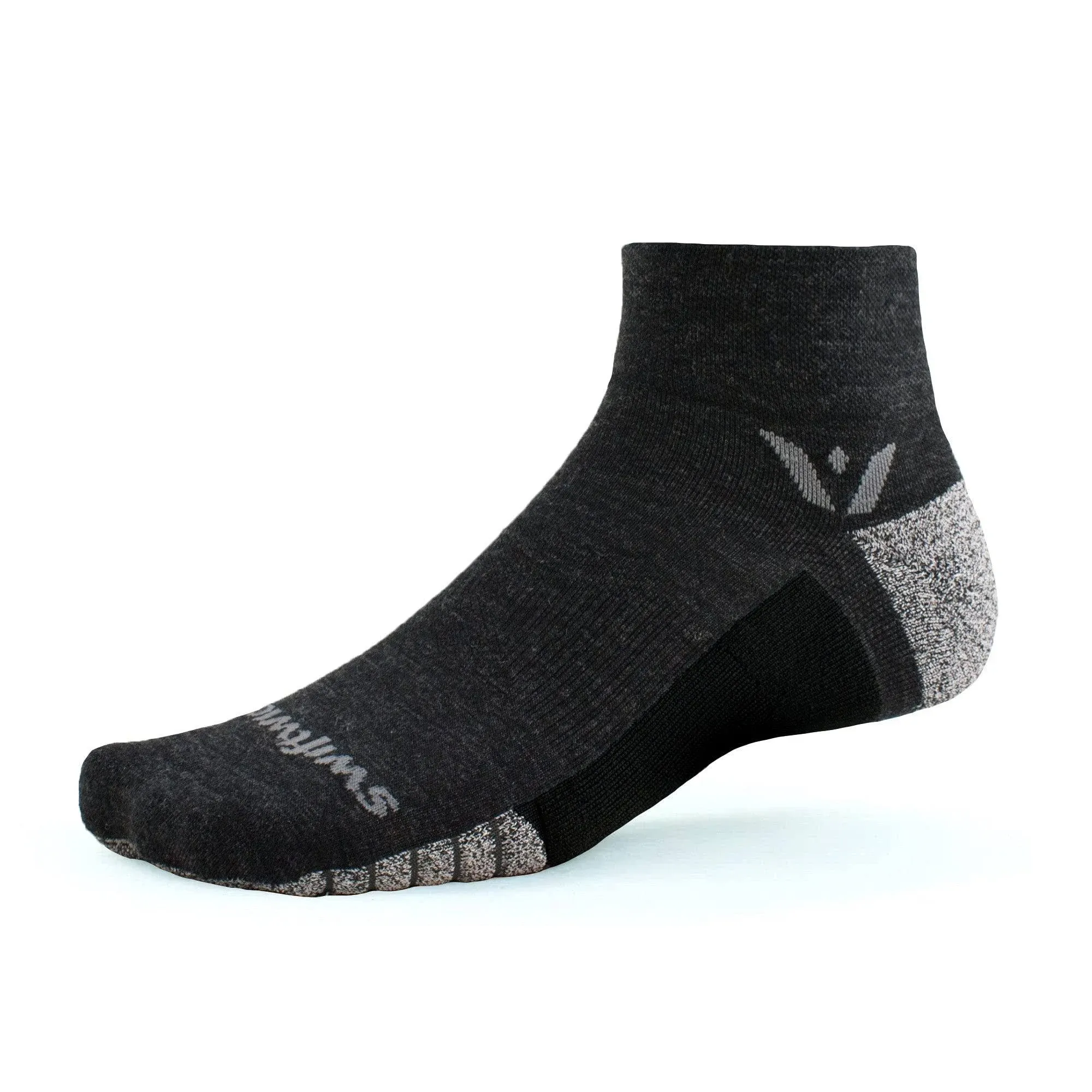 Swiftwick Flite XT Trail Two Socks - Coal - Medium