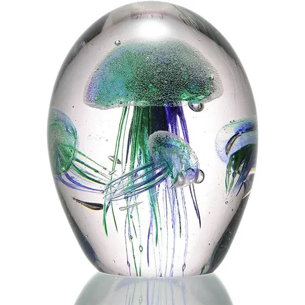 SPI Home Jellyfish Quartet Glass Art