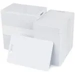 Pack of 500 White CR80 PVC Cards | 30 mil by easyIDea