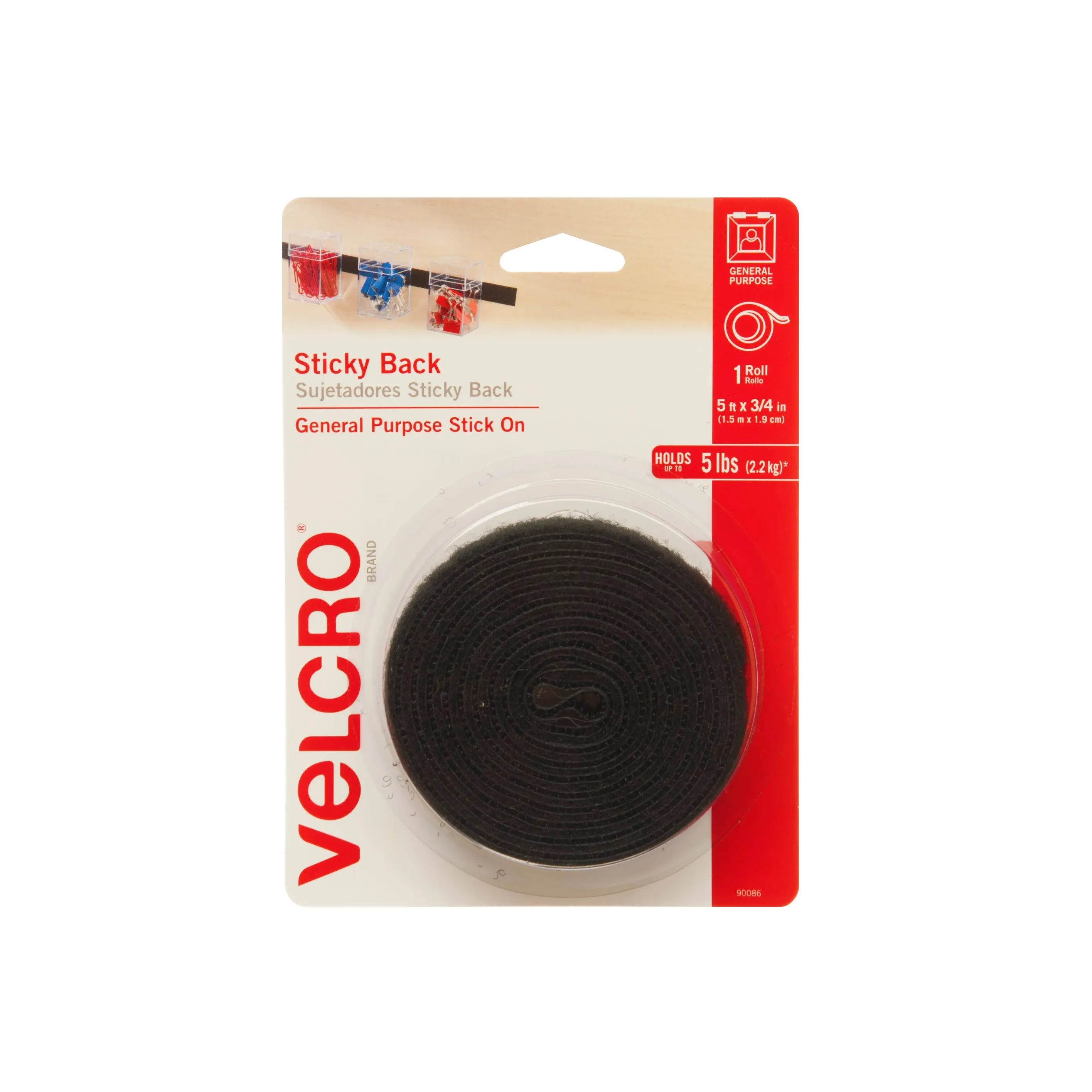 Velcro Brand Closure Easy To Use Dispenser Packs