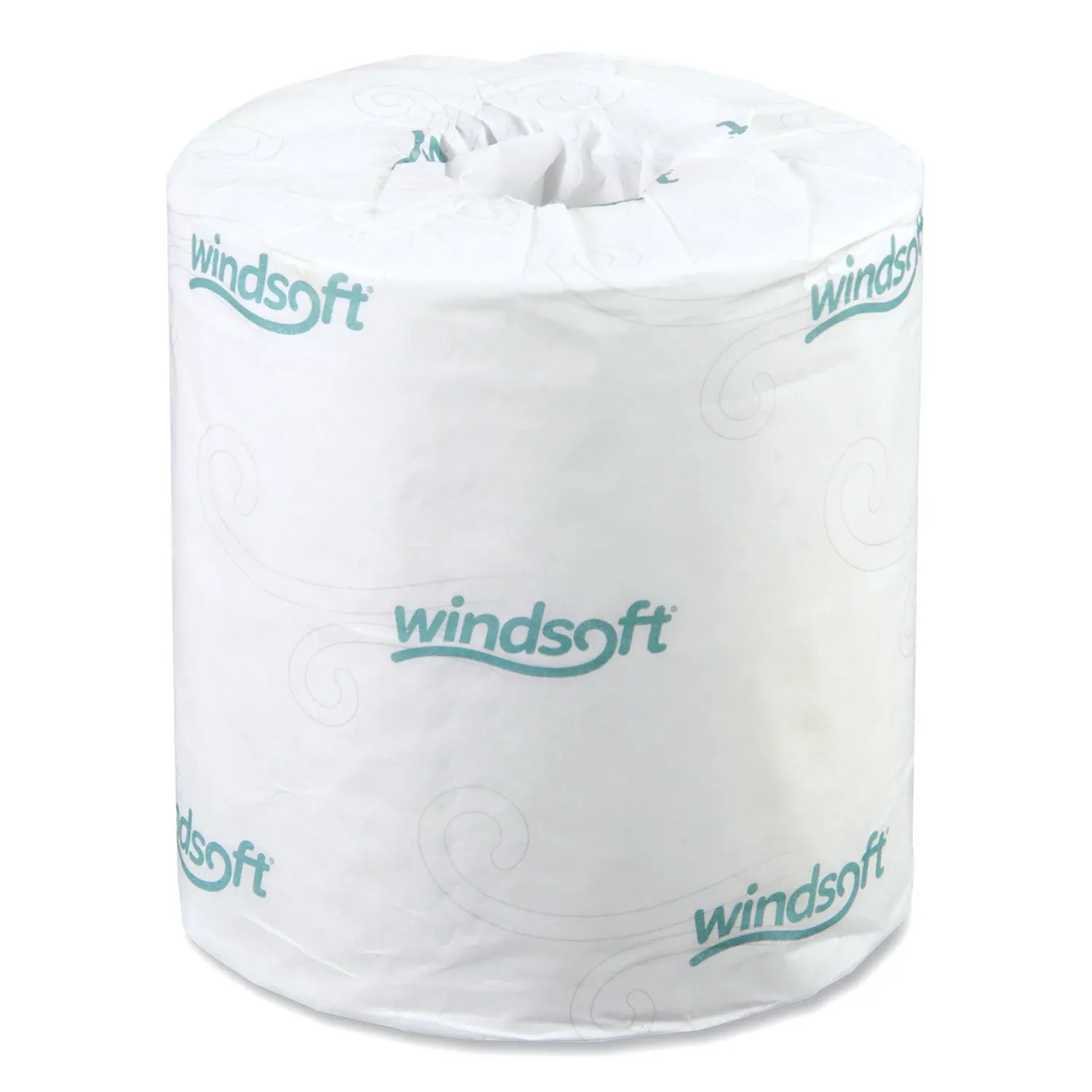 Windsoft 2405 Embossed Bath Tissue, 2-Ply, 500 Sheets/Roll, 48 Rolls/Carton