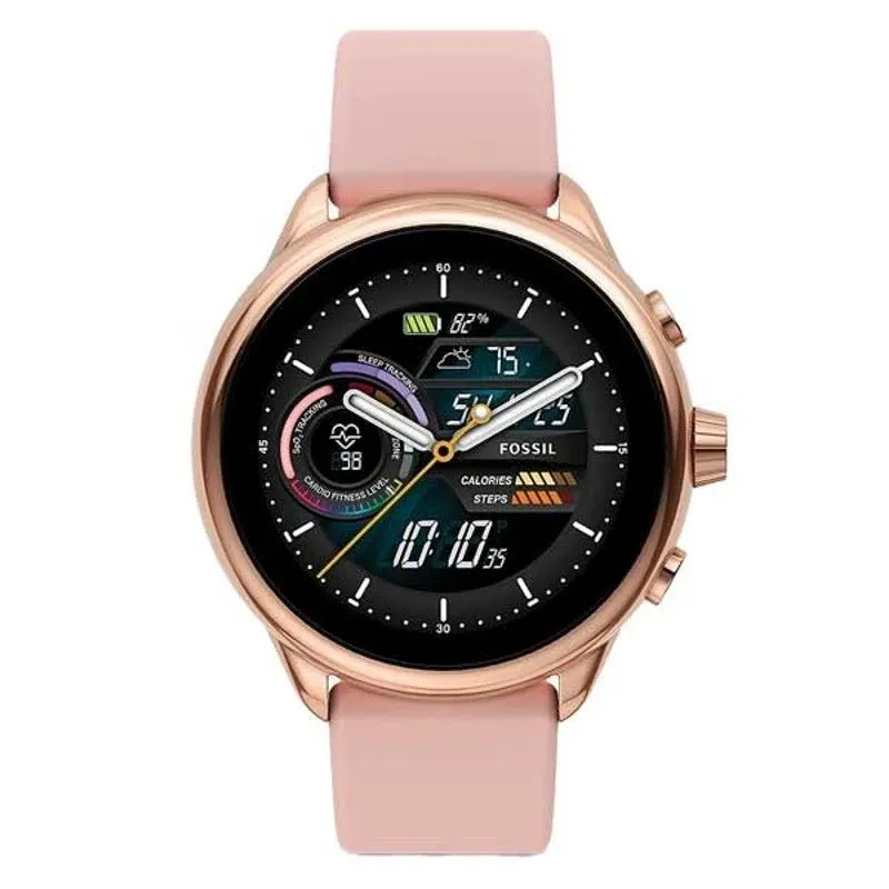 Fossil Gen 6 Display Wellness Edition Pink Smartwatch FTW4071