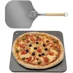 Pizza Steel PRO by Hans Grill | XL (1/4" Thick) Square Conductive Metal Baking Sheet for Cooking Pizzas in Oven and BBQ | Bake and Grill Bread and Calzone