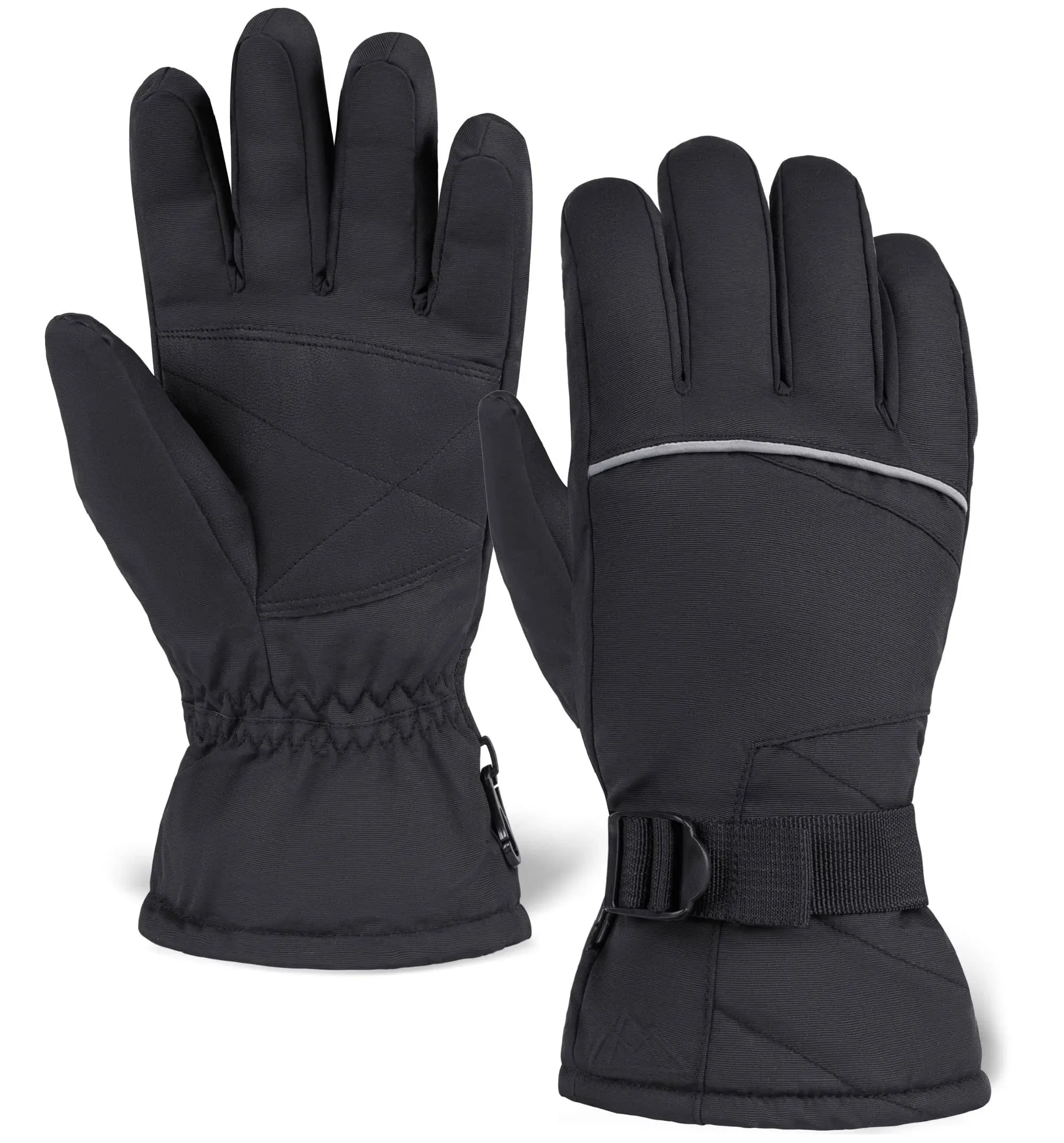 Tough Outdoors Winter Snow & Ski Gloves - Designed for Skiing, Snowboarding, Shr