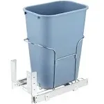 VEVOR Pull-Out Trash Can 35L Under Mount Kitchen Waste Container with Slide