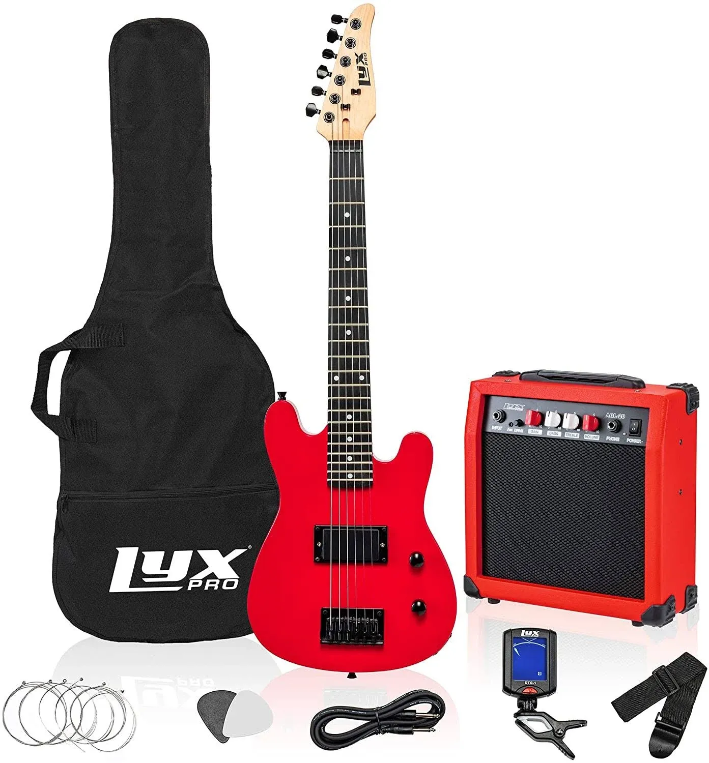 30 Inch Electric Guitar and Starter Kit for Kids with 3/4 Size Beginner’S Guitar