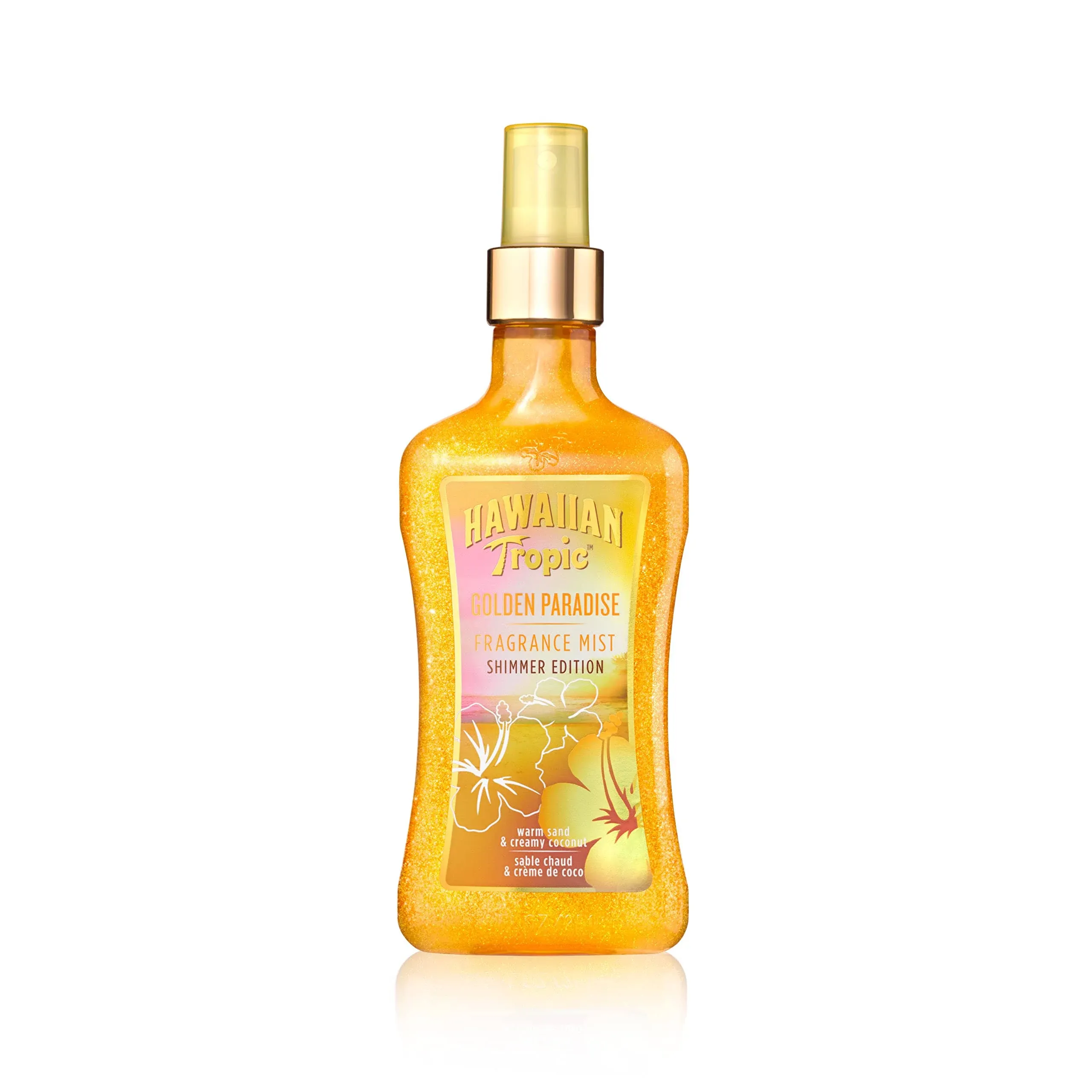 Hawaiian Tropic Golden Paradise Shimmer Edition Body Mist 250 ml (Pack of 1) 