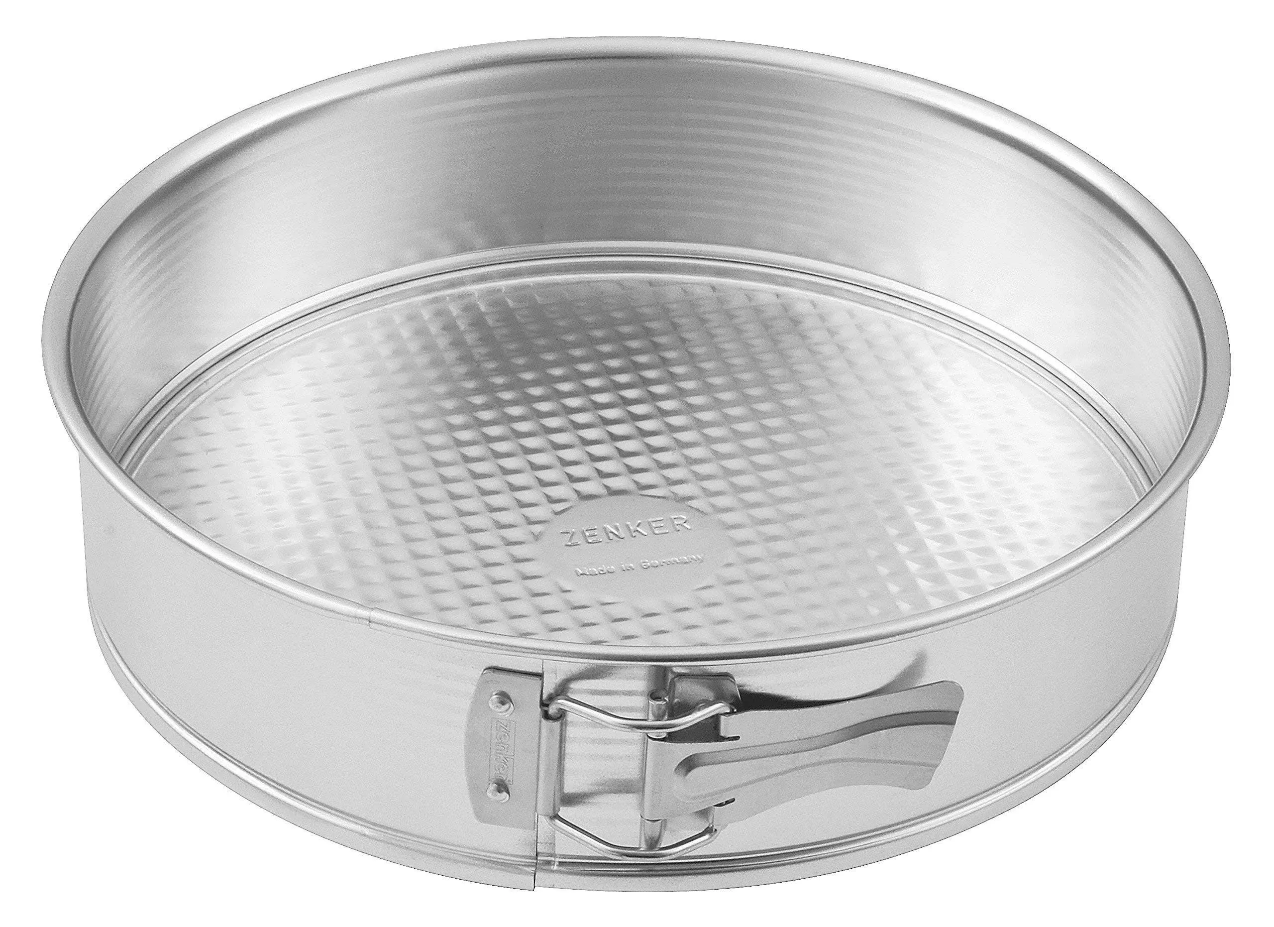 Zenker Tin Plated Steel Springform Pan, 7-Inch, Silver