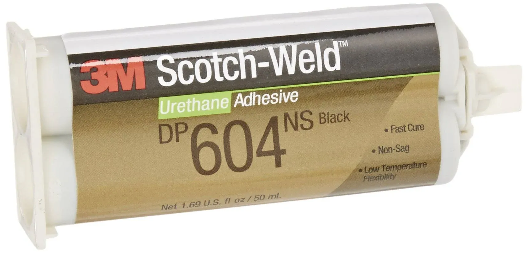 3M TALC Scotch-Weld 08961 Urethane Adhesive DP604NS 48.5mL, 12 per case, DP604NS, Black3M TALC Scotch-Weld 08961 Urethane Adhesive DP604NS 48.5mL, 12 per case, DP604NS, Black