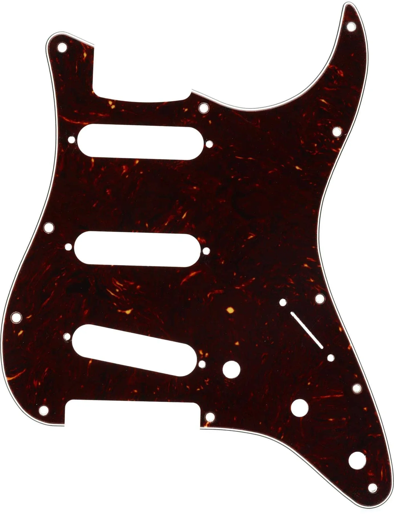 Fender Pickguard, Stratocaster, 11-Hole, Tortoise Shell