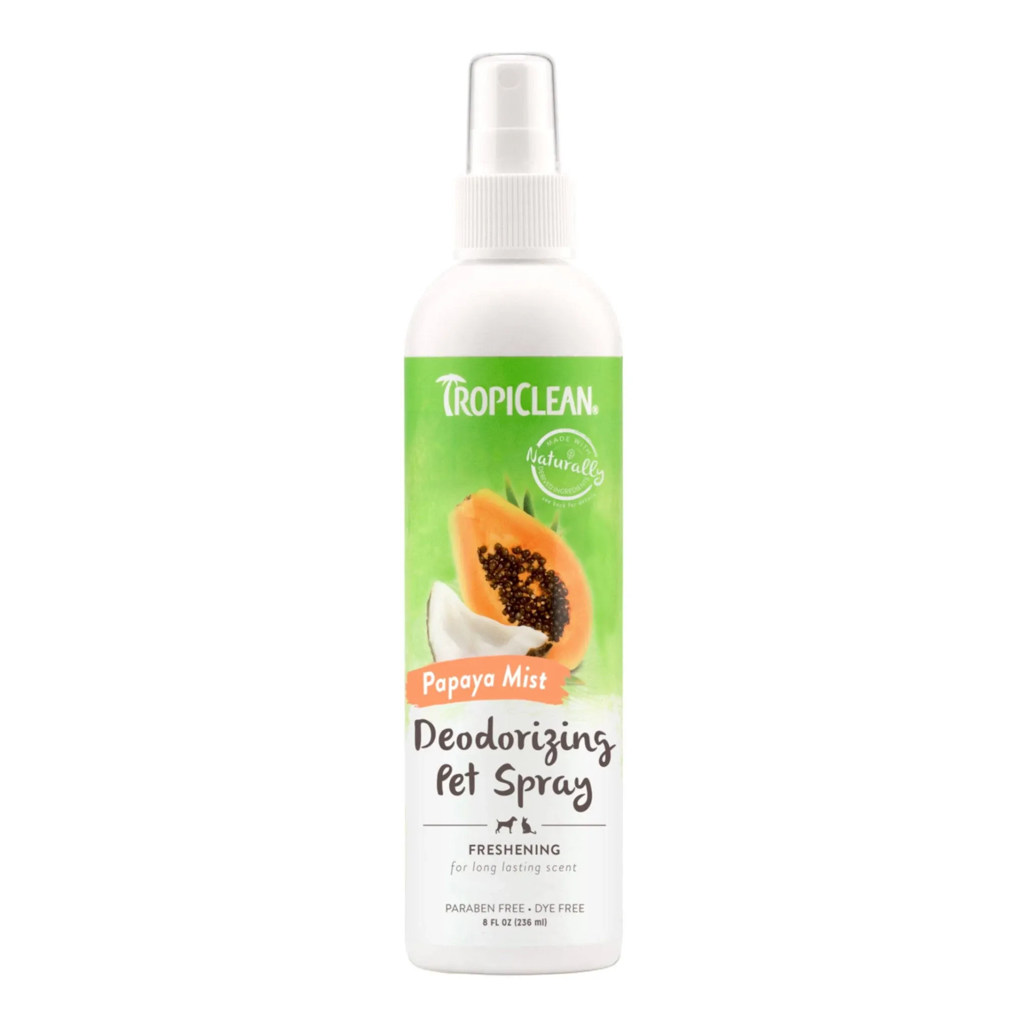 Tropiclean Papaya Mist Deodorizing Pet Spray - 8 oz