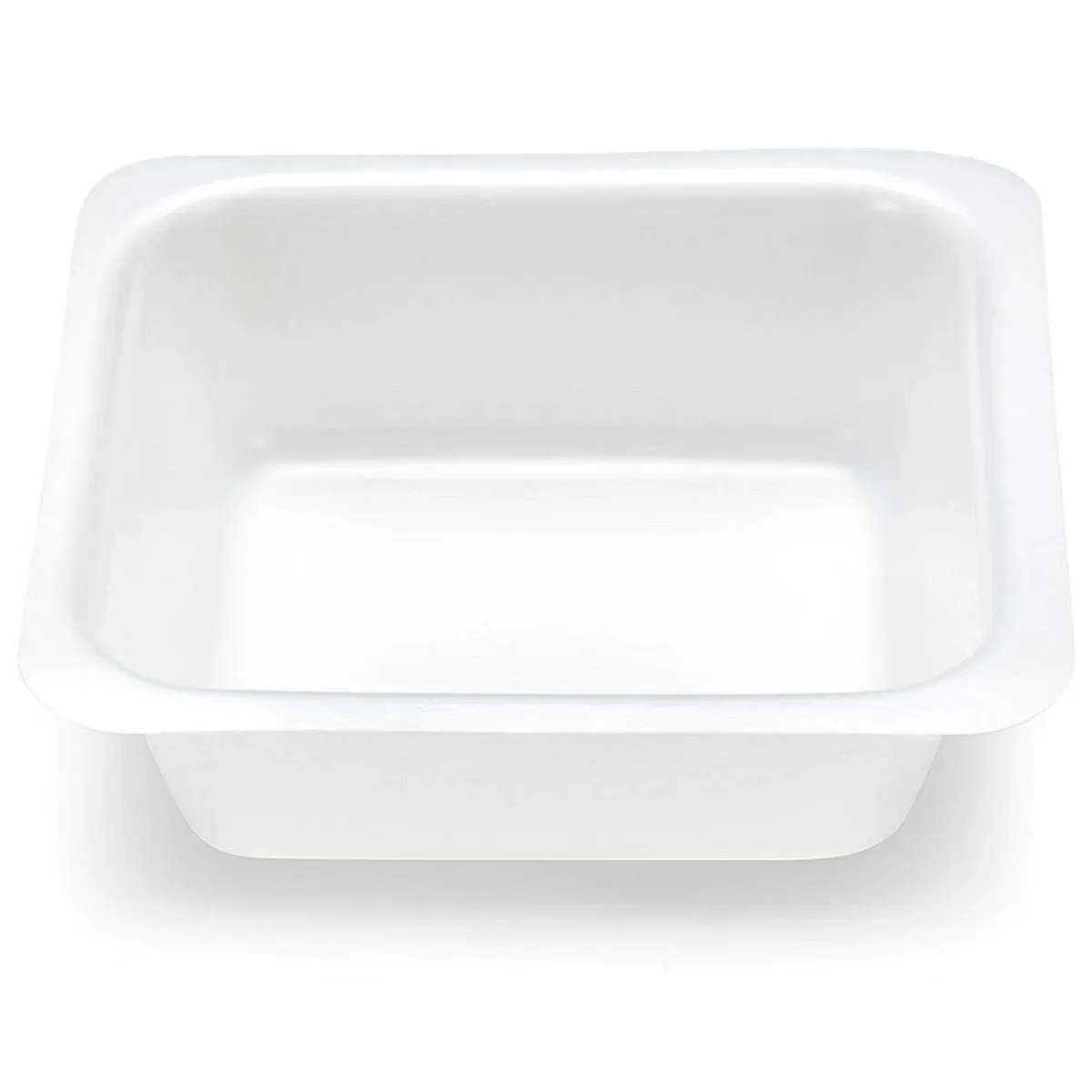 Weighing Boats by Globe Scientific, Square Shaped, Bendable Polystyrene, Disposable Scale Trays for Weighing & Mixing Liquid & Powder, Antistatic, 100mL Capacity, White, Case of 500 (3619-100)