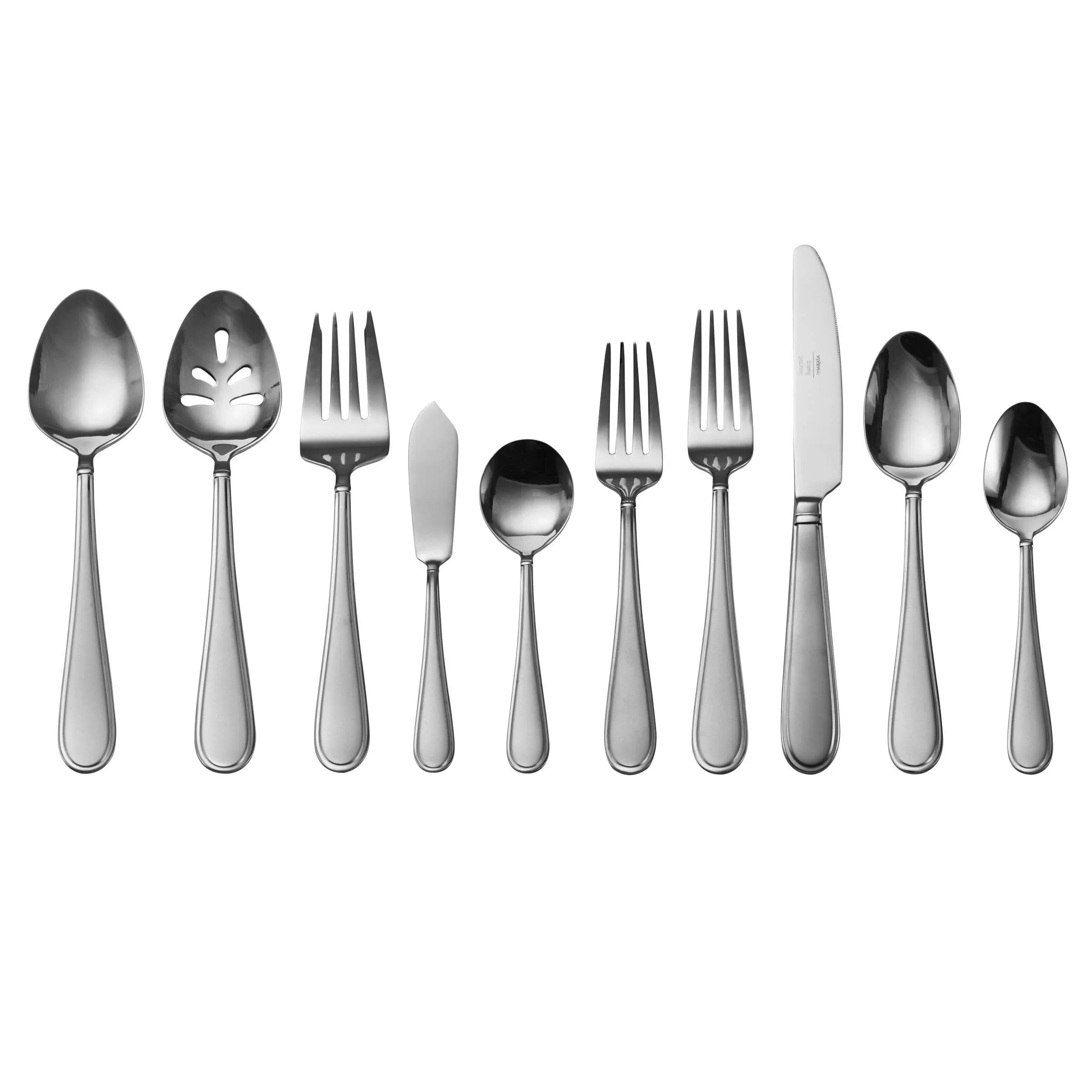 By Mikasa Westfield Frost 45piece Stainless Steel Flaware Set With Serving Utens