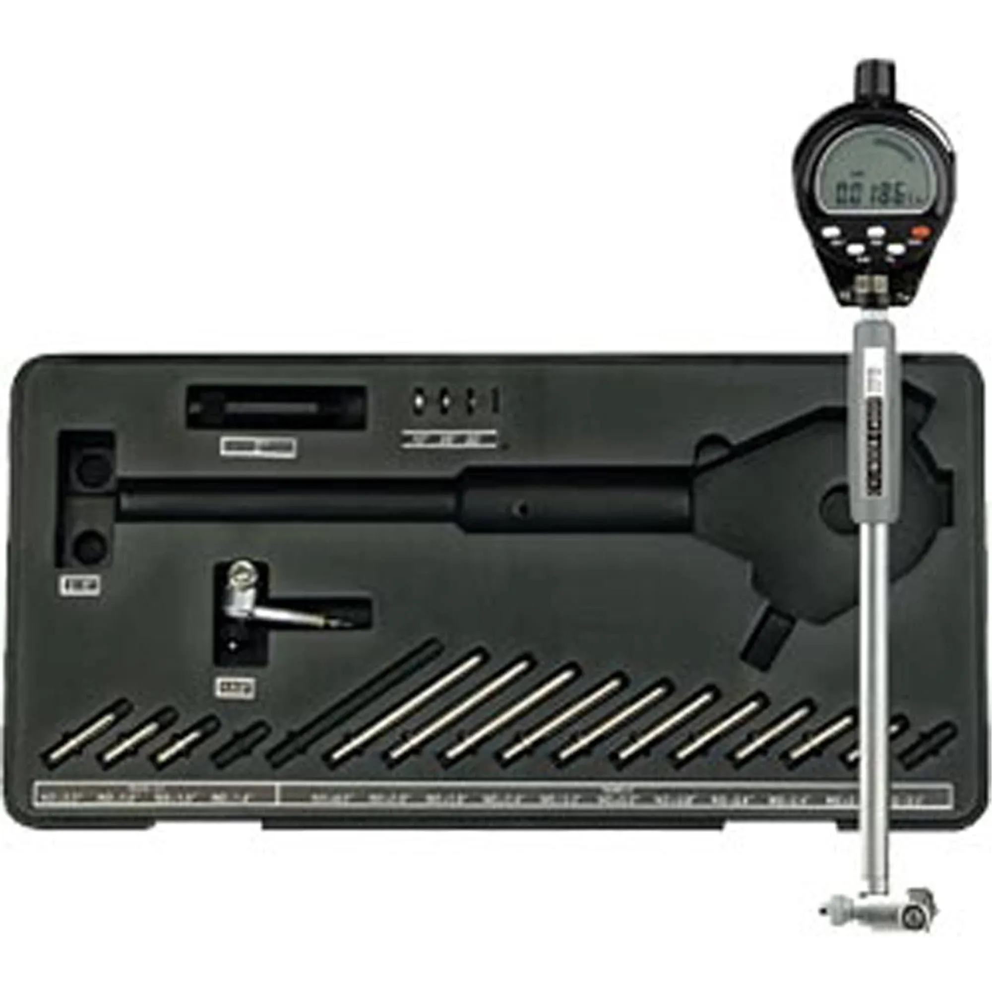 Electronic Bore Gage: 1.4 to 6" Measuring Range, 0.000020" Accuracy, 0.00005" Resolution