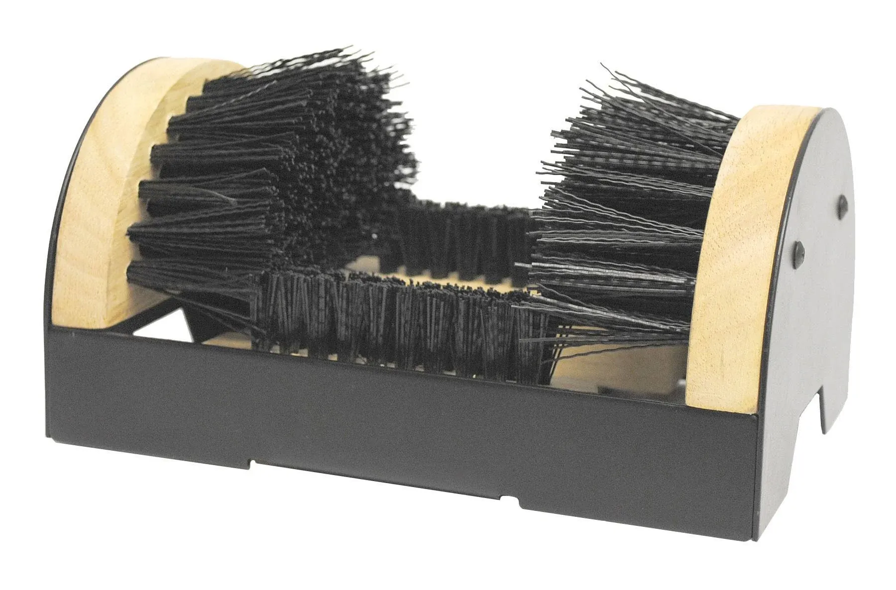 Weiler Boot Cleaning Brush; 9" x 6" Wood BLOCK; Nylon Bristles 44391