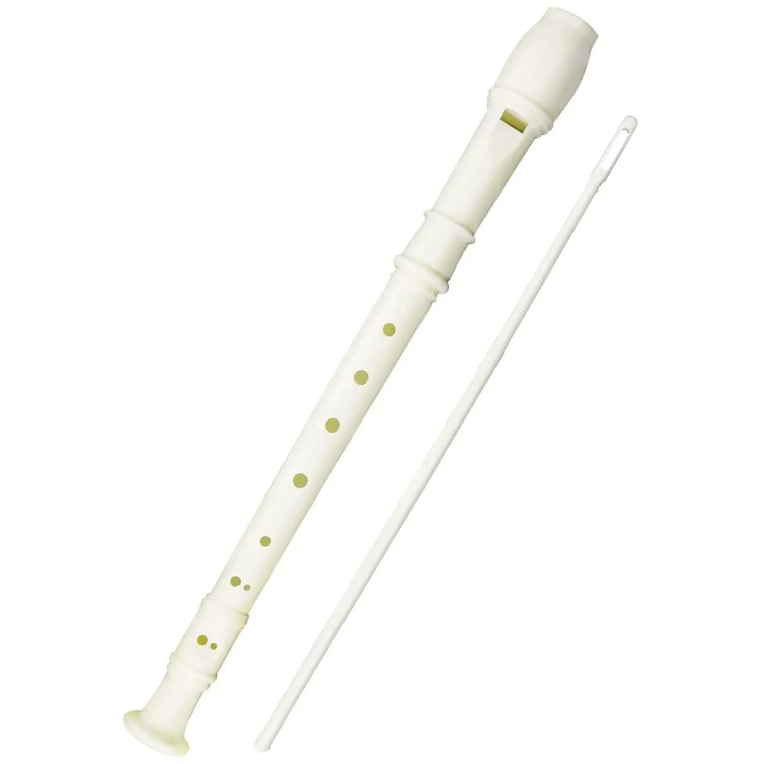 Soprano Recorder Instrument Flute Descant Recorder for Student Beginners w/ Rod