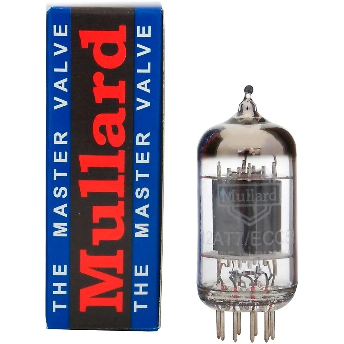 Mullard Reissue 12AT7 / ECC81 Dual Triode Guitar Amp Preamp Tube, Russian Made