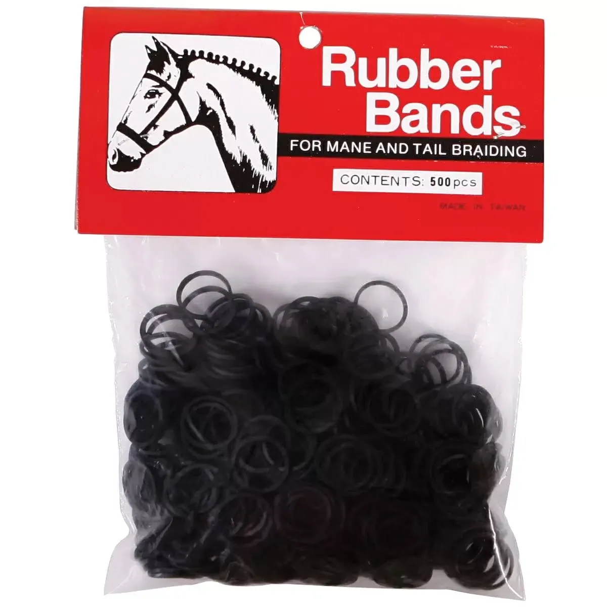 Weaver Leather Rubber Bands - Black