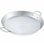 Concord Premium Stainless Steel Paella Pan with Heavy Duty Triply Bottom (12" (32 cm))