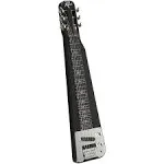 Rogue RLS-1 Lap Steel Guitar with Stand and Gig Bag Metallic Black